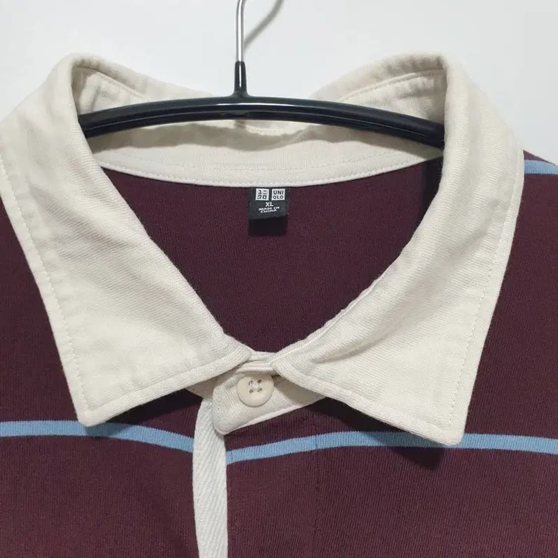 유니클로 럭비티 카라 긴팔  XL_M1379 상품이미지2