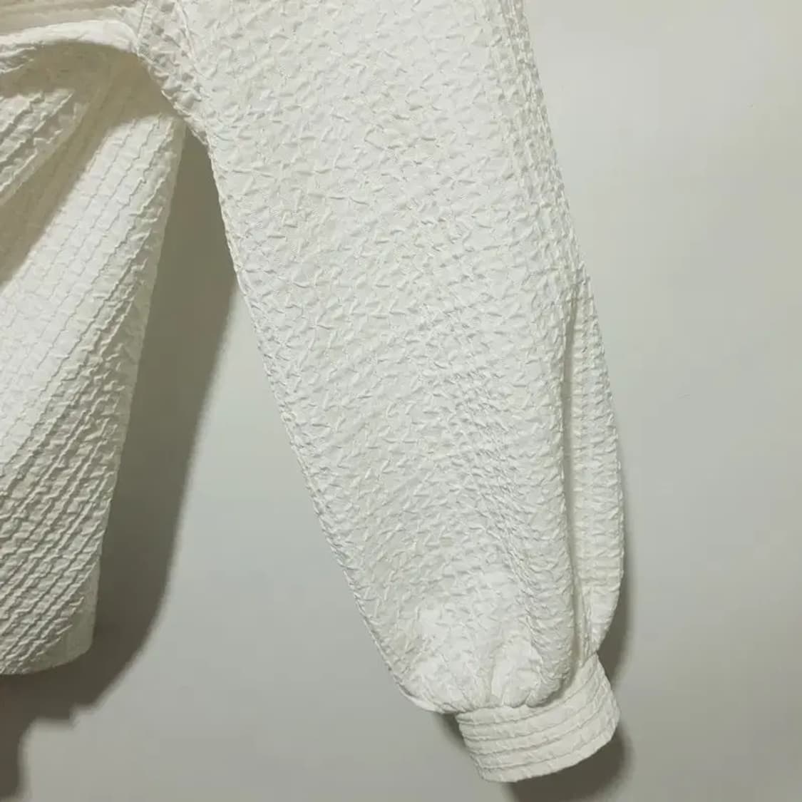 쿠오세 러플 햄 블라우스 M_M1396 상품이미지4