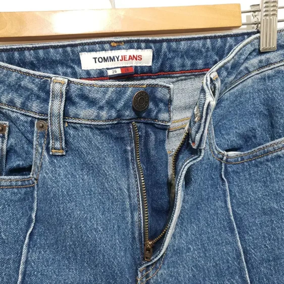 타미진스 여성 미드라이즈 보이프렌드핏 데님 팬츠 26_M1400 상품이미지6