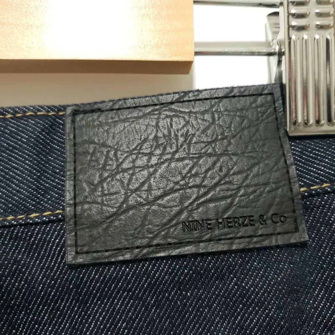 나인헤르제  원턱 데님 팬츠 M_M1406 상품이미지5