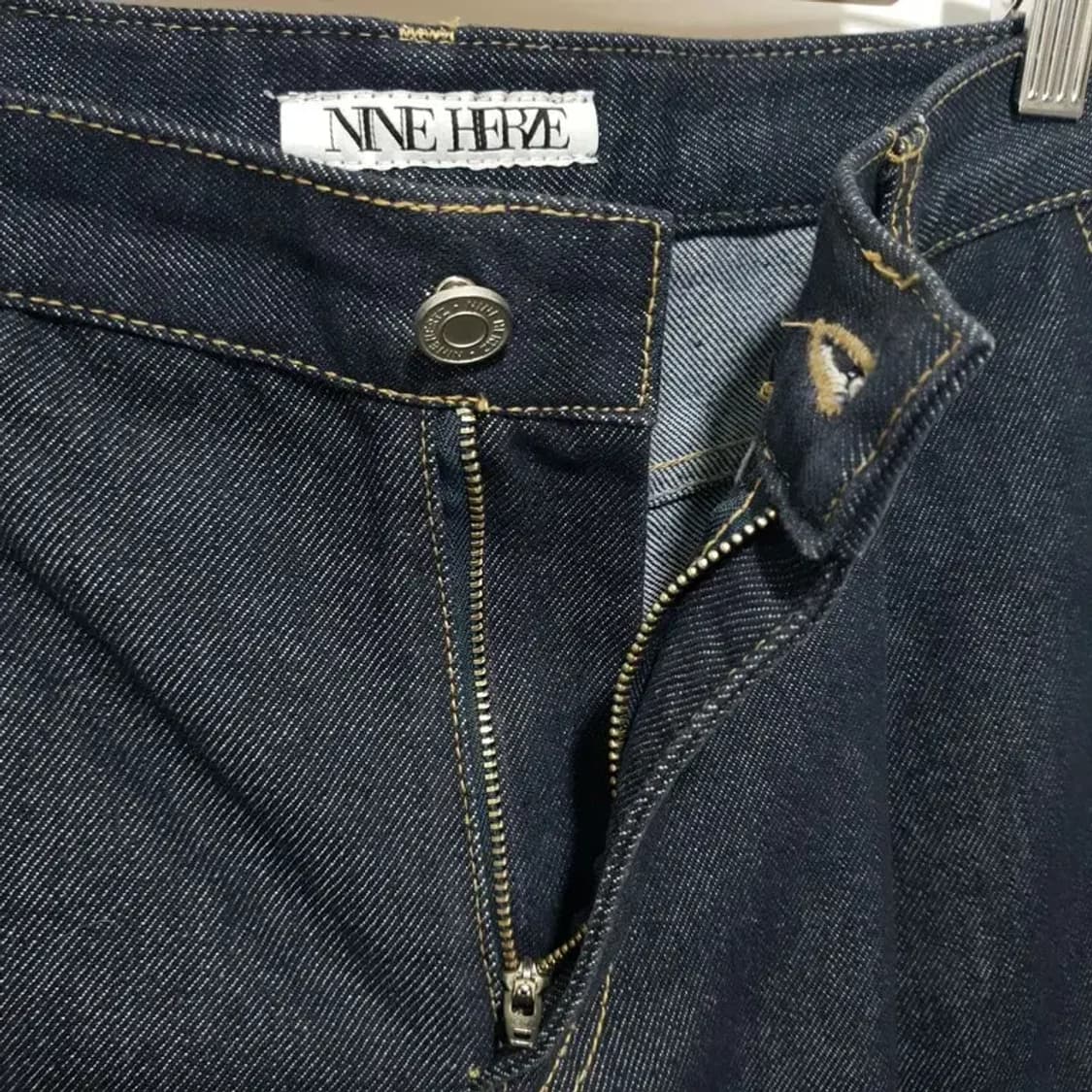 나인헤르제  원턱 데님 팬츠 M_M1406 상품이미지6