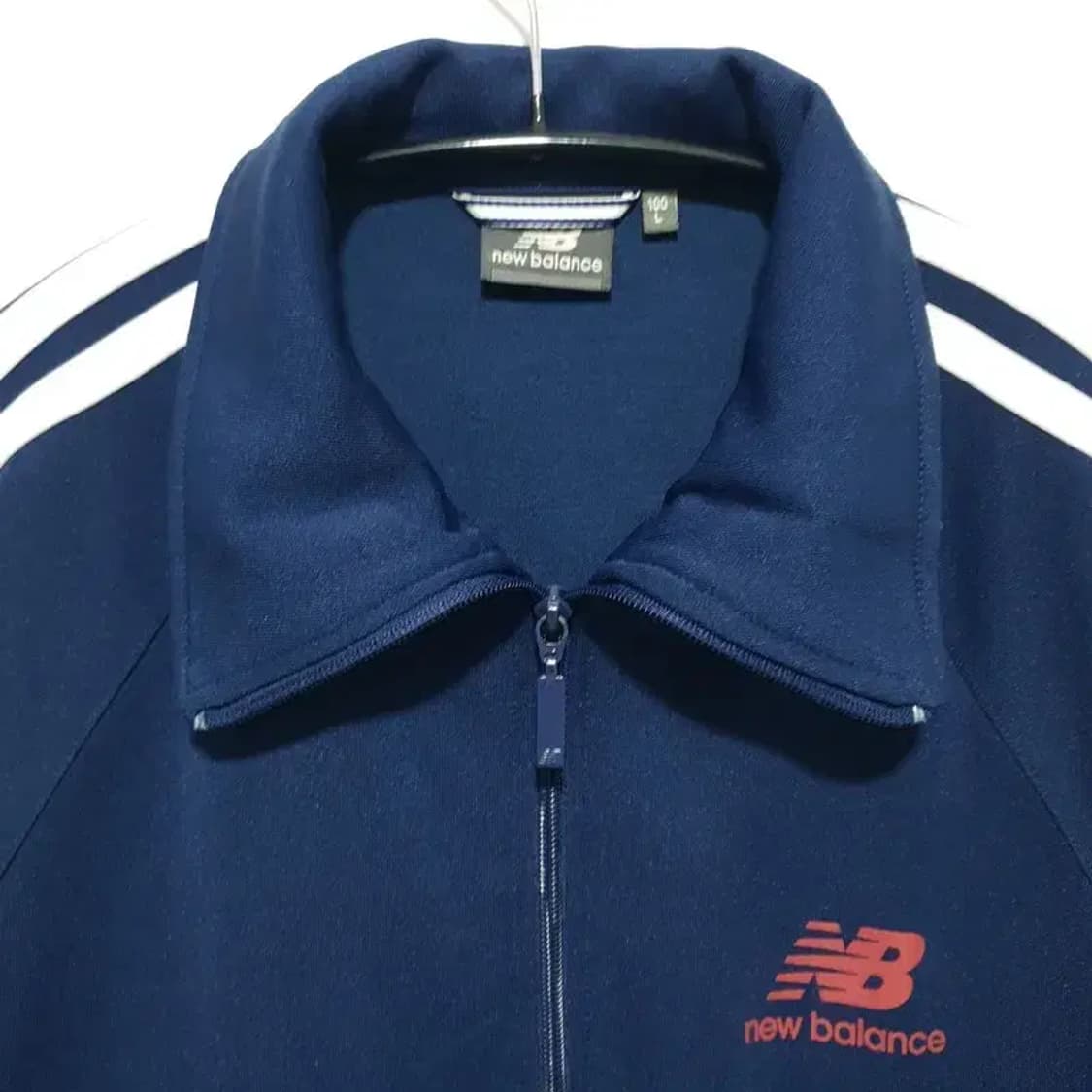 뉴발란스 슬림핏 트랙탑 져지 100 L_M1369 상품이미지2