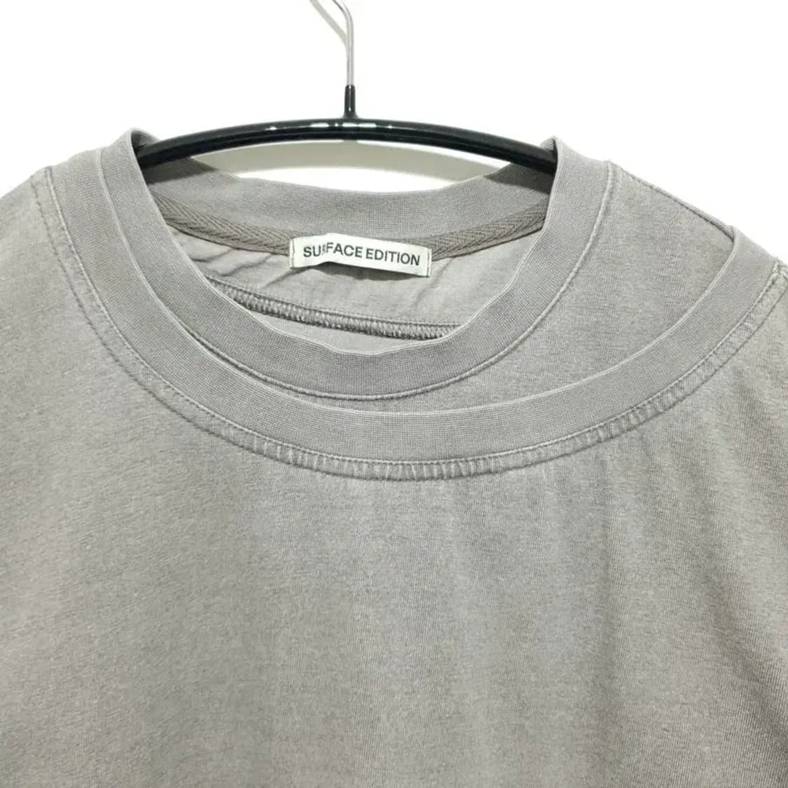 서피스에디션 더블넥 롱슬리브 티 L_M1380 상품이미지2