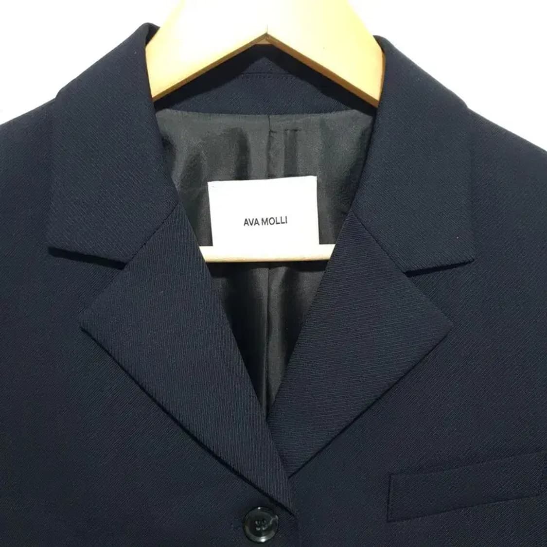 아바몰리 여성 트윌 포버튼 싱글 자켓 M_M1383 상품이미지2