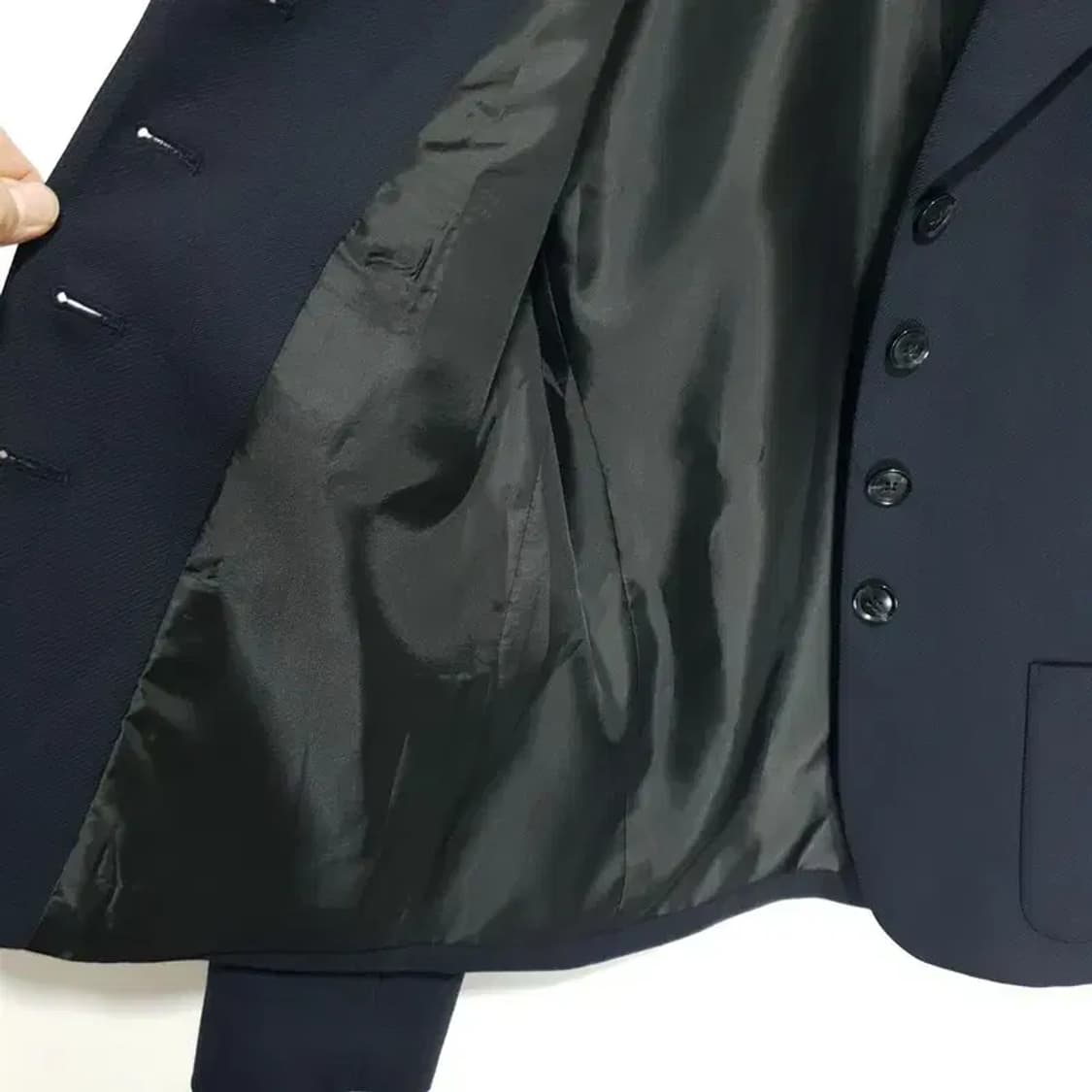 아바몰리 여성 트윌 포버튼 싱글 자켓 M_M1383 상품이미지6