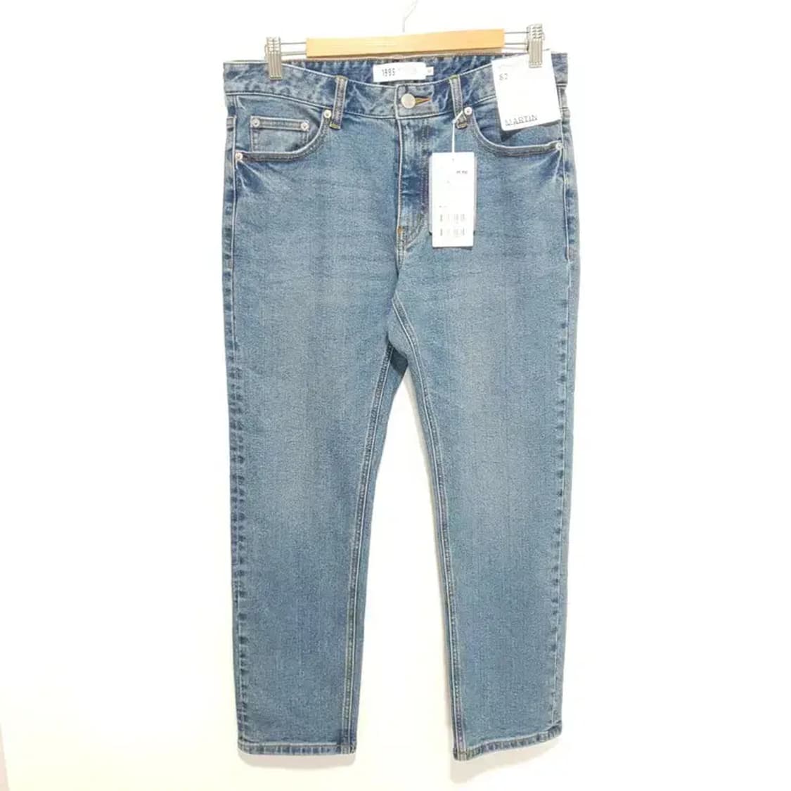 지오지아 1995 마틴 테이퍼드 크롭 데님 팬츠 82_M1407 상품이미지1