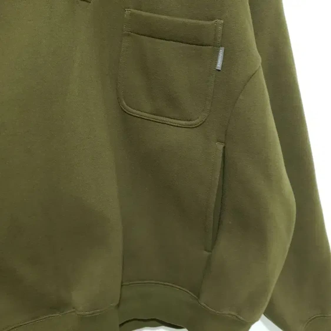 에스피오나지 빈티지 쿼터집 카라  맨투맨 XL_W0330 상품이미지4