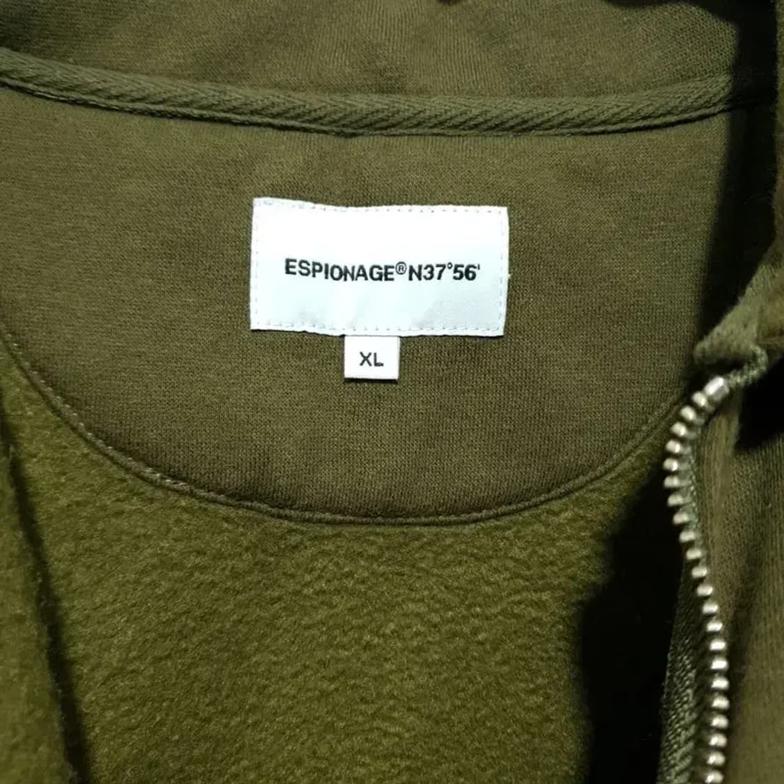 에스피오나지 빈티지 쿼터집 카라  맨투맨 XL_W0330 상품이미지7