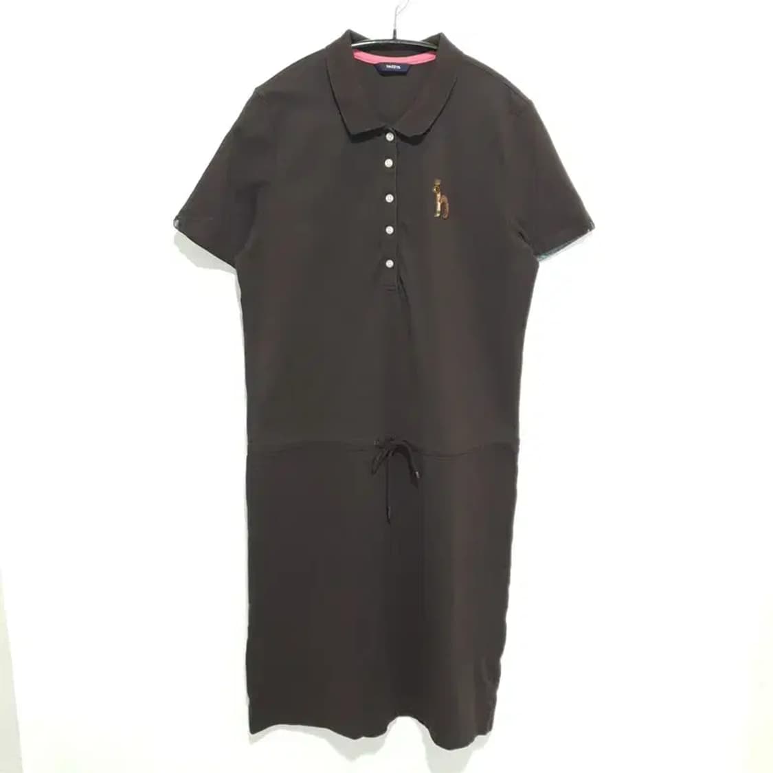 헤지스 반팔 카라 원피스 95_S1301 상품이미지1