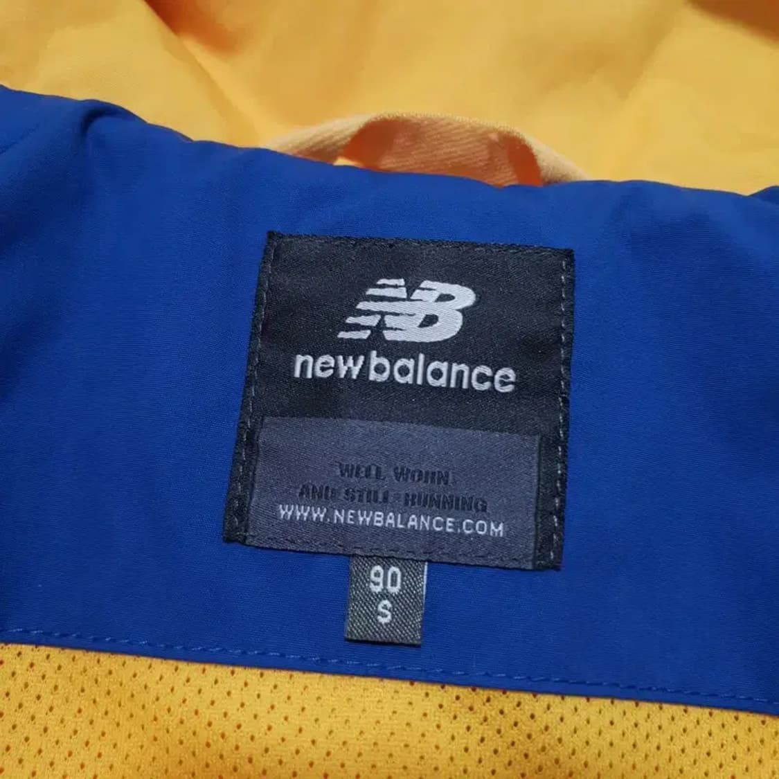 뉴발란스 여성 컬러 블록 웜업 자켓 90 S_M1387 상품이미지9