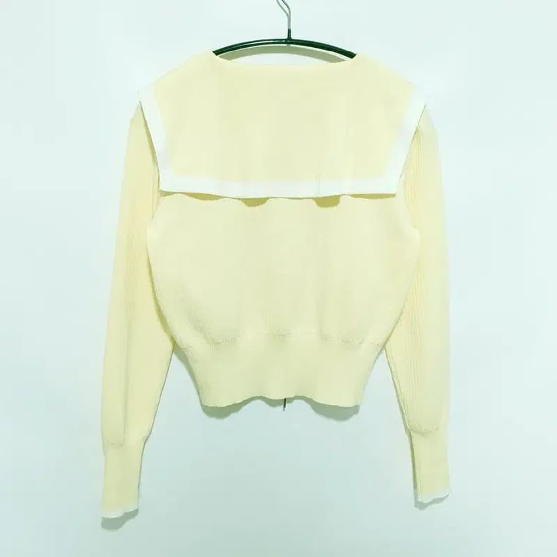 아이디스토어 세일러카라 니트 집업 F_M1392 상품이미지5