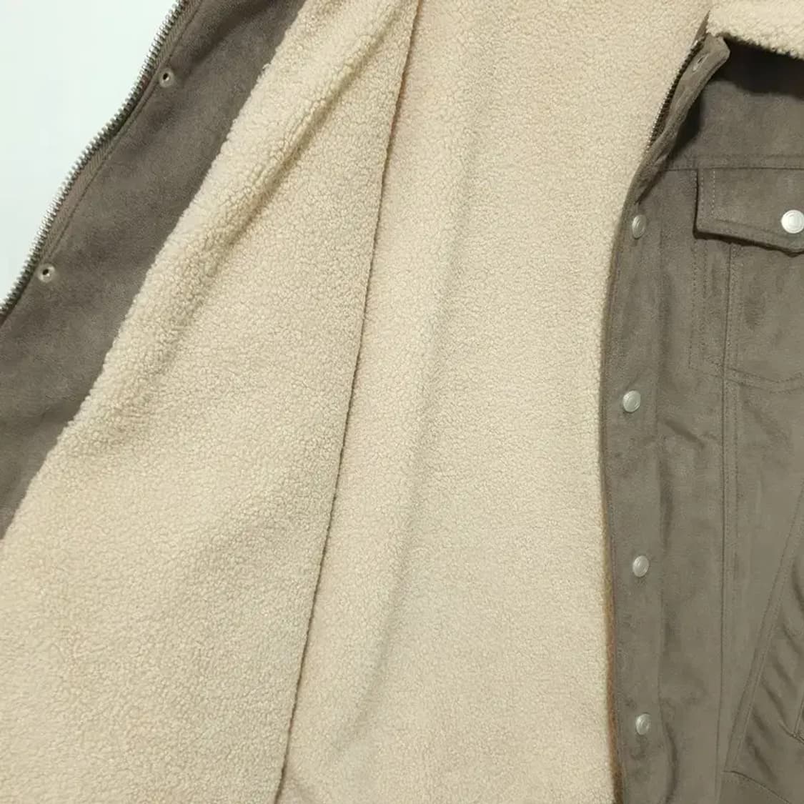 브이투 남성 양털 스웨이드 자켓 F_W0328 상품이미지6