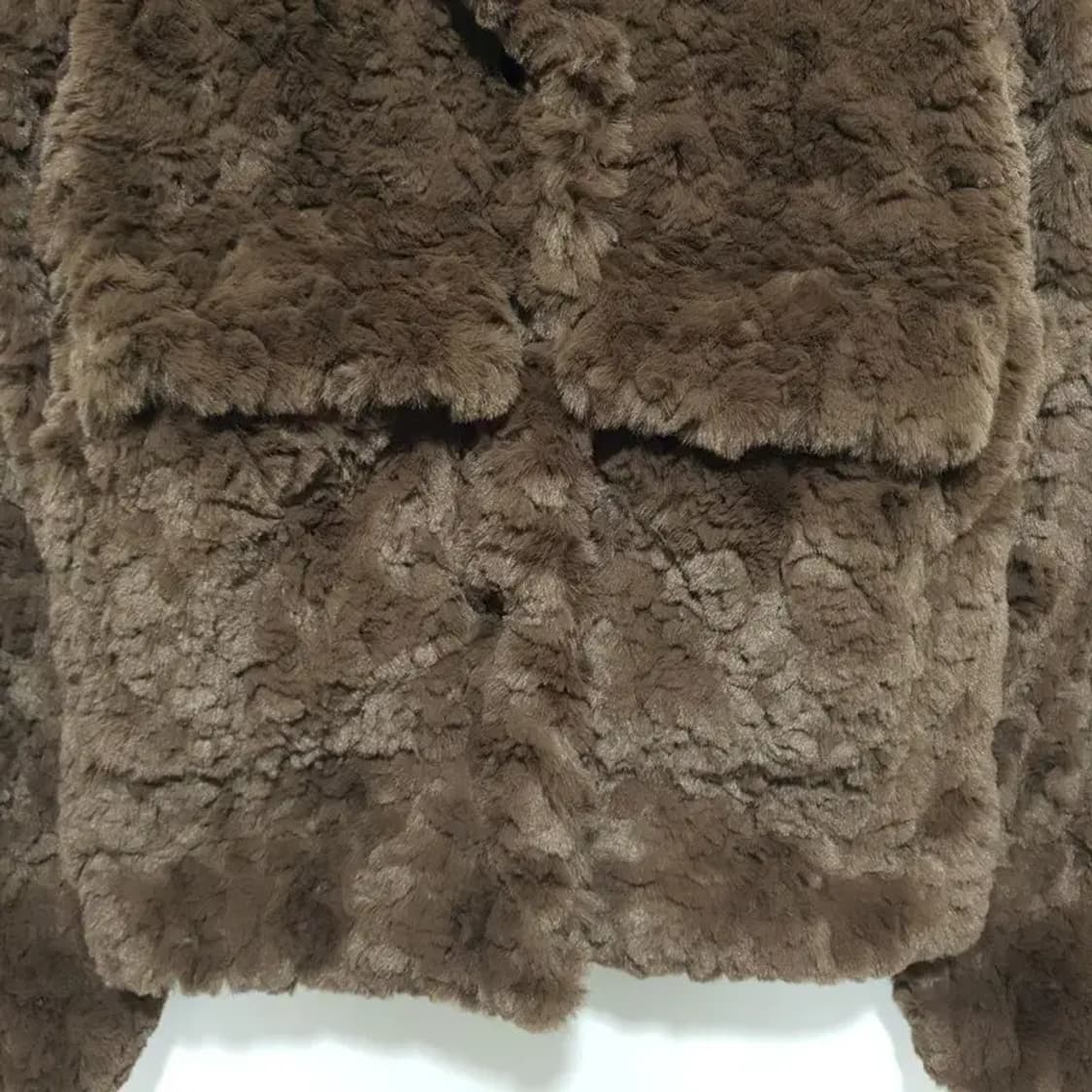 여성 퍼 자켓 F_W0334 상품이미지3