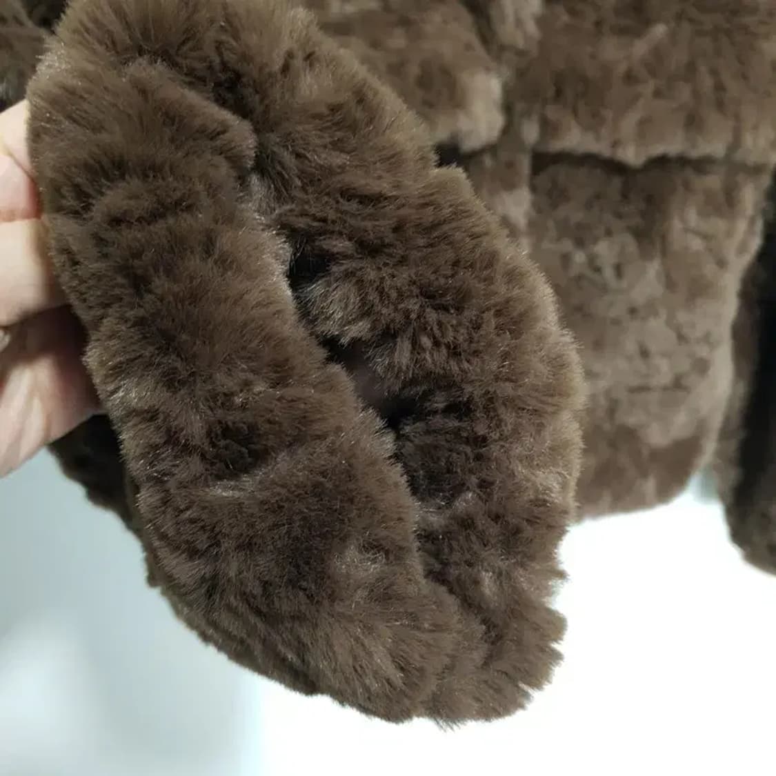 여성 퍼 자켓 F_W0334 상품이미지4