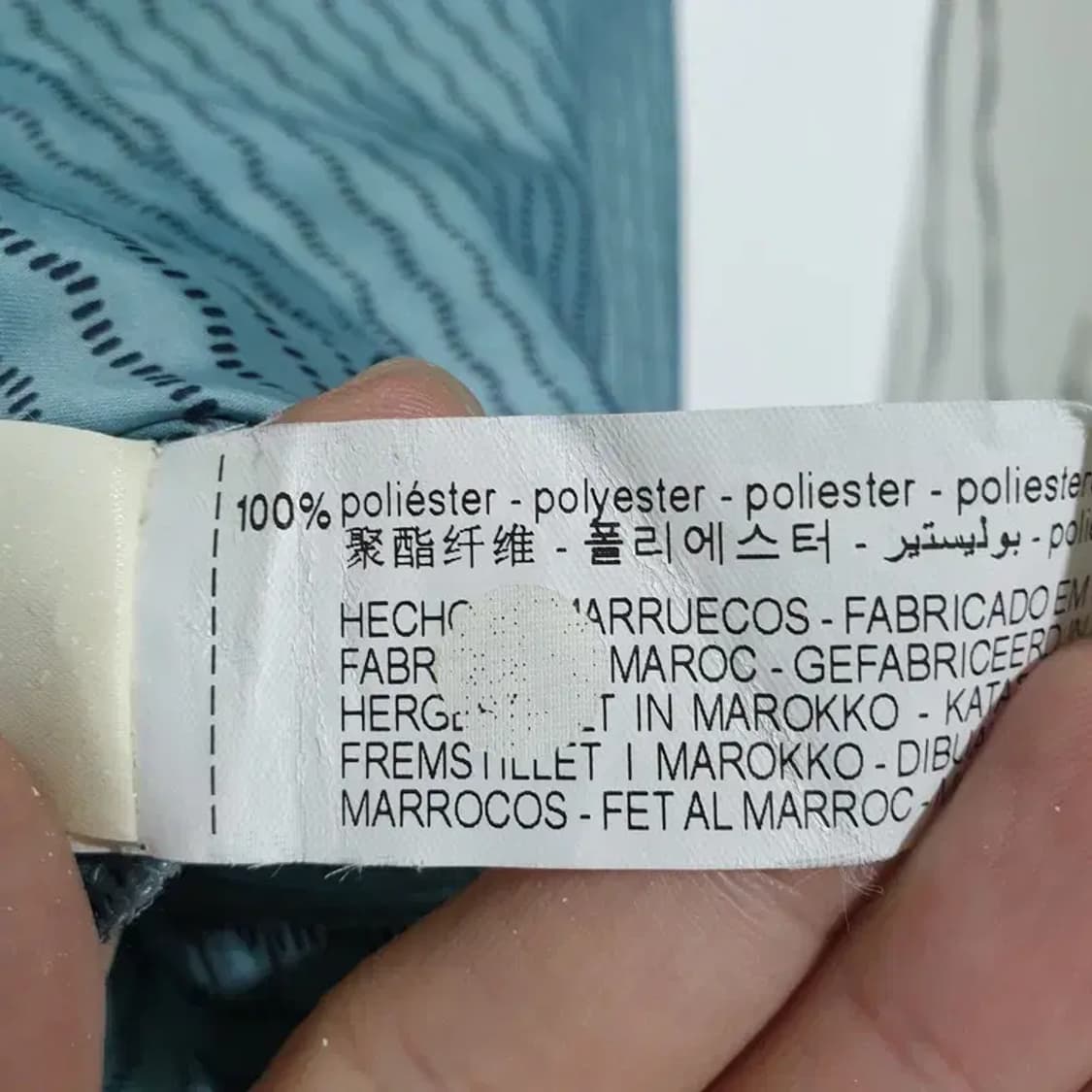 자라 패턴 새틴 크롭 블라우스 S_M1418 상품이미지8