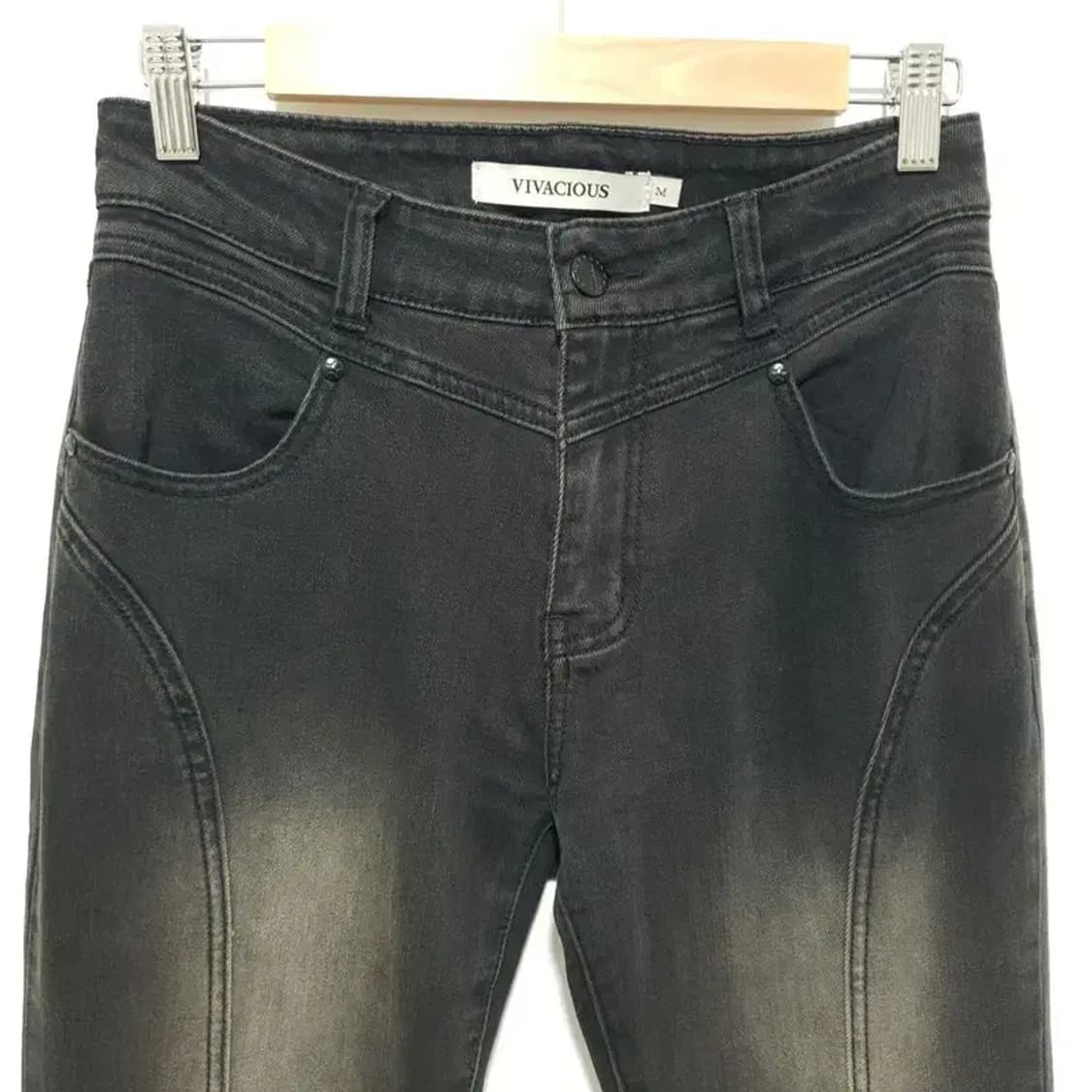 비바셔스 라인 부츠컷 데님 팬츠 M_M1420 상품이미지2