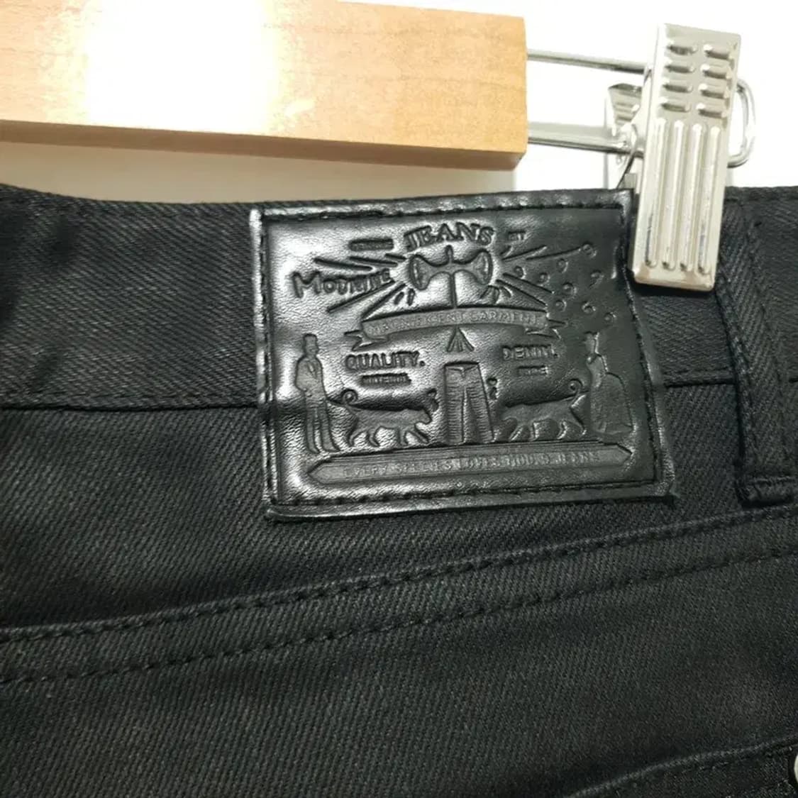 모드나인 블랙 로즈 데님 팬츠 31_M1422 상품이미지5