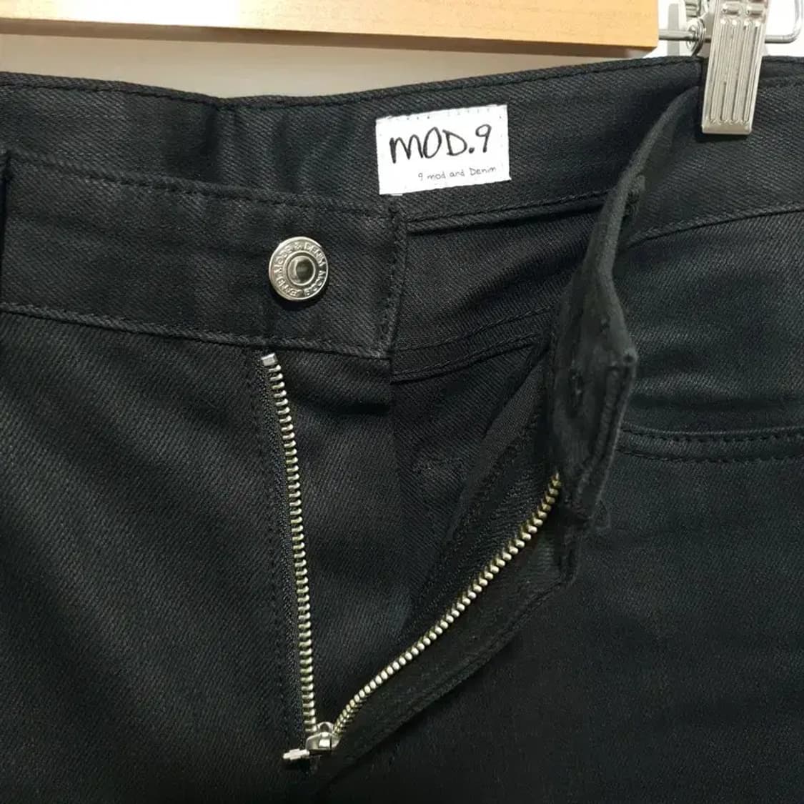 모드나인 블랙 로즈 데님 팬츠 31_M1422 상품이미지6