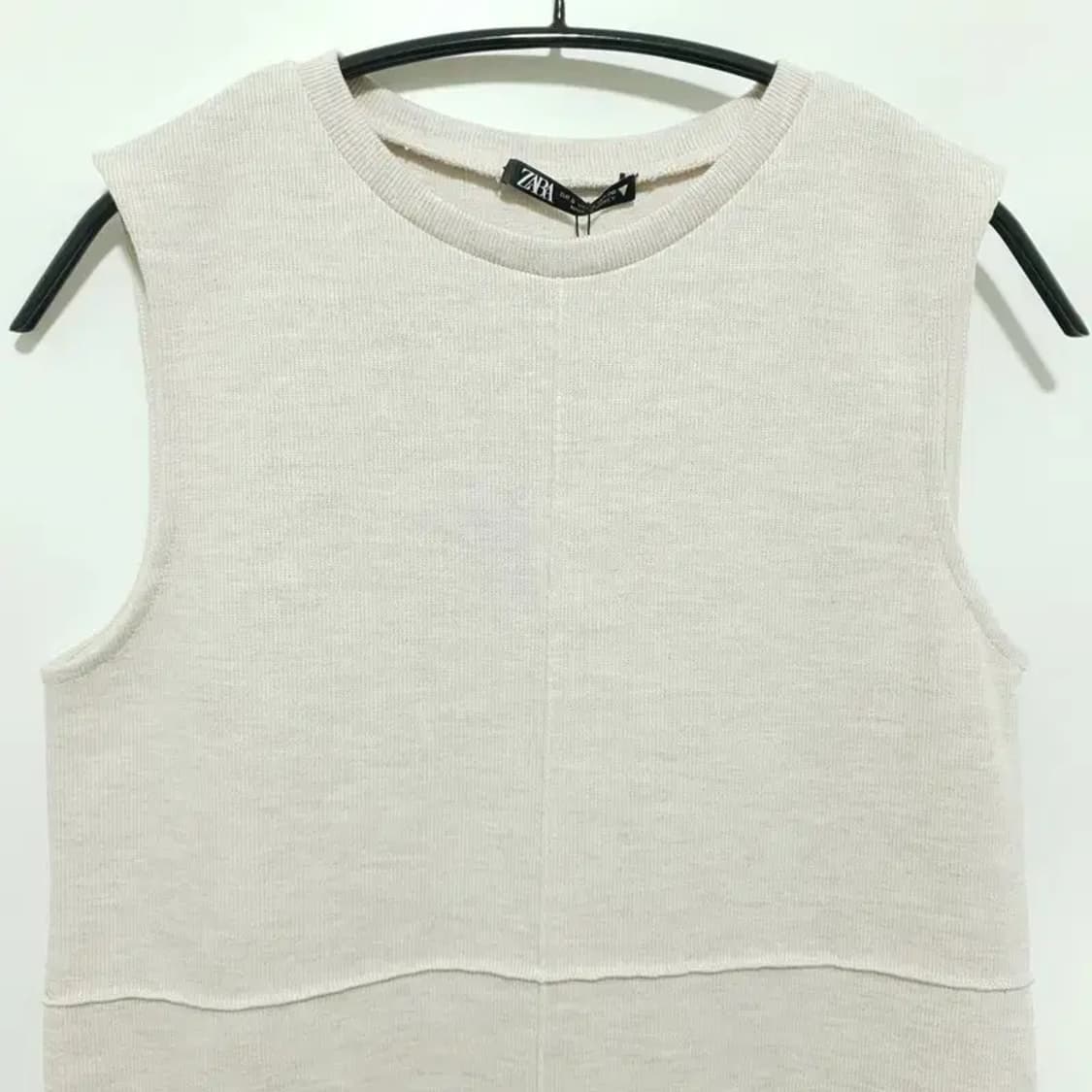 자라 민소매 니트 원피스 S_S1316 상품이미지2