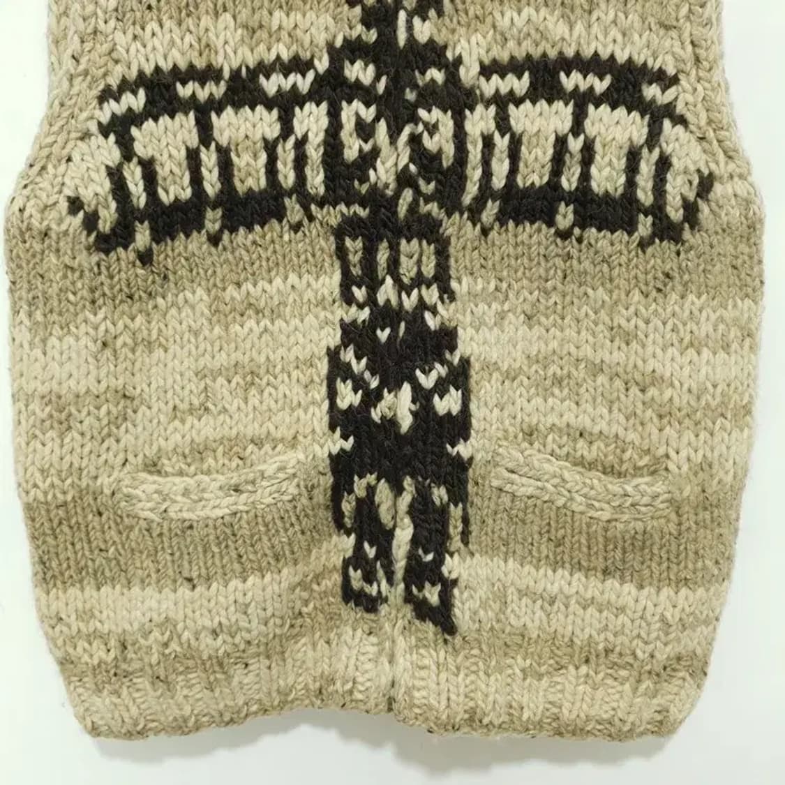 데님앤서플라이 랄프로렌 알파카 메리노울 니트 베스트 집업 M_W0337 상품이미지4