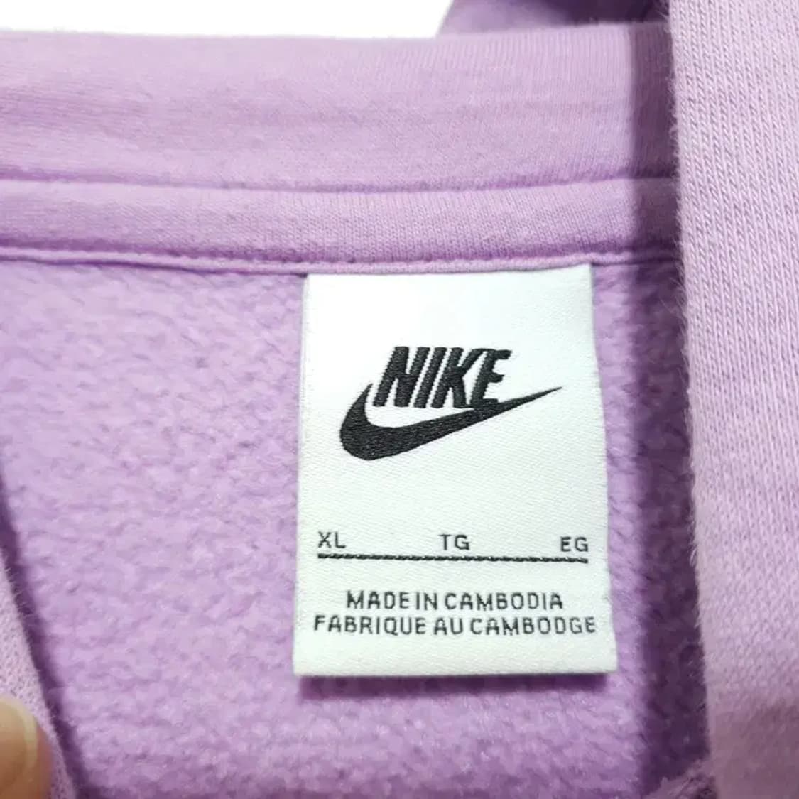 나이키 기모 후드티 XL_M1413 상품이미지5