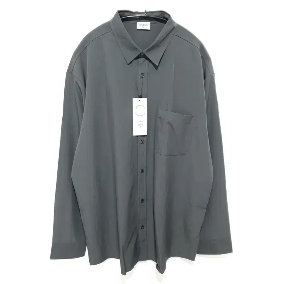 진머니 셔츠 그레이 54_M1432 상품이미지1