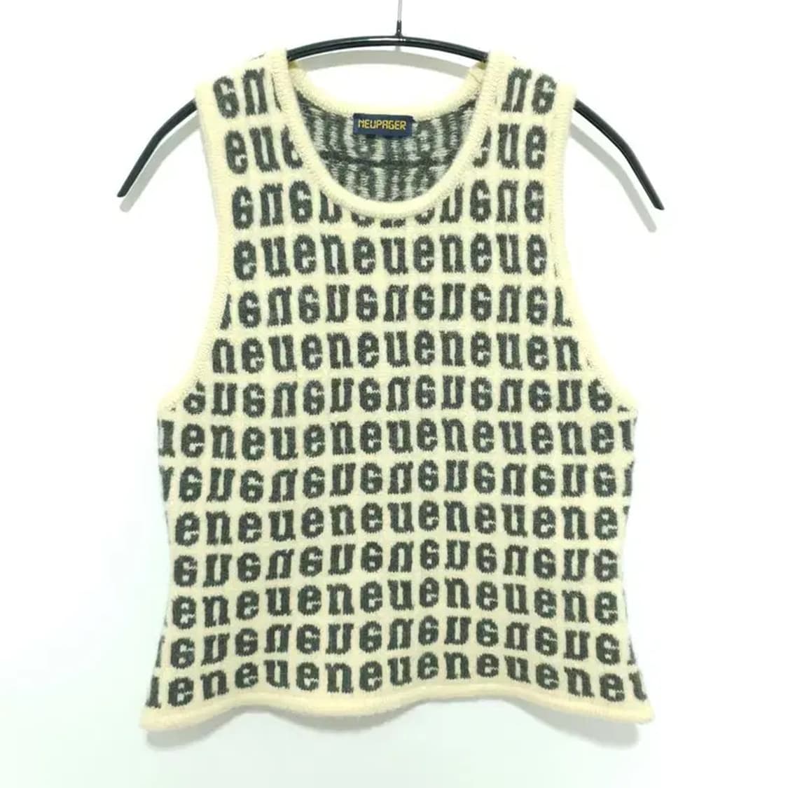 누페이저 자카드 레터 슬리브리스 38_M1440 상품이미지1