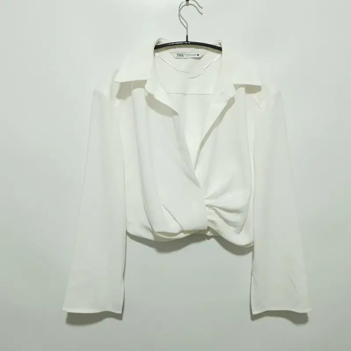 자라 오픈 크롭 블라우스 S_M1460 상품이미지1