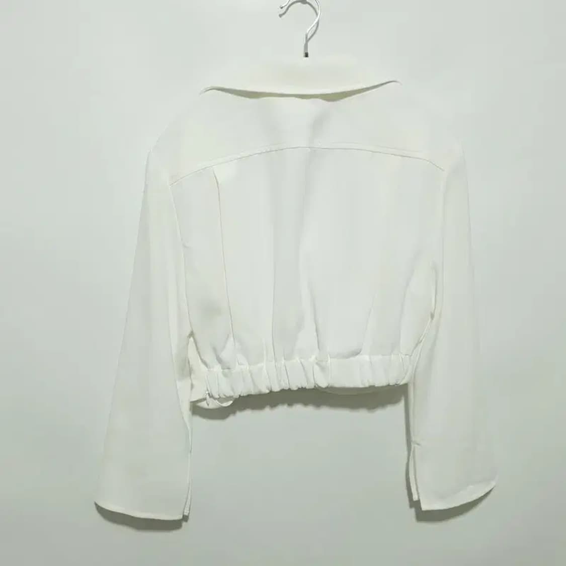 자라 오픈 크롭 블라우스 S_M1460 상품이미지5