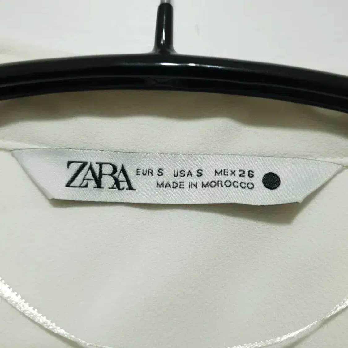 자라 오픈 크롭 블라우스 S_M1460 상품이미지6