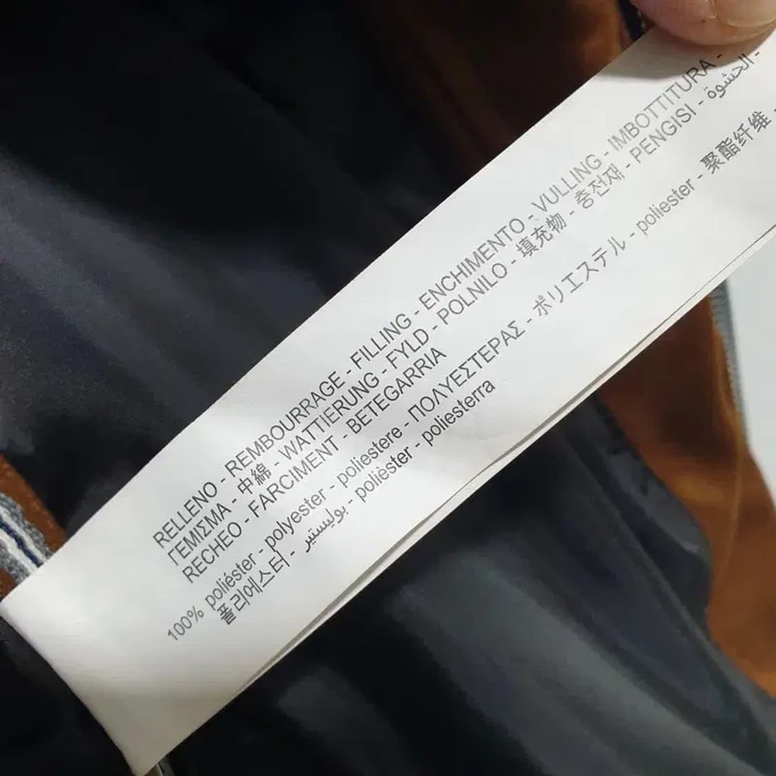 자라 맨 스웨이드 패딩 조끼 L_W0352 상품이미지9