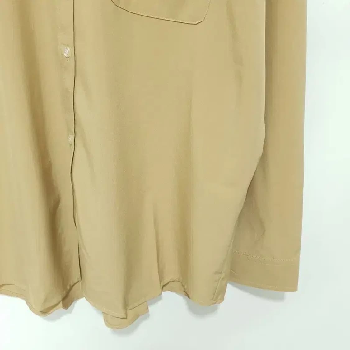 진머니 셔츠 베이지 54_M1433 상품이미지4