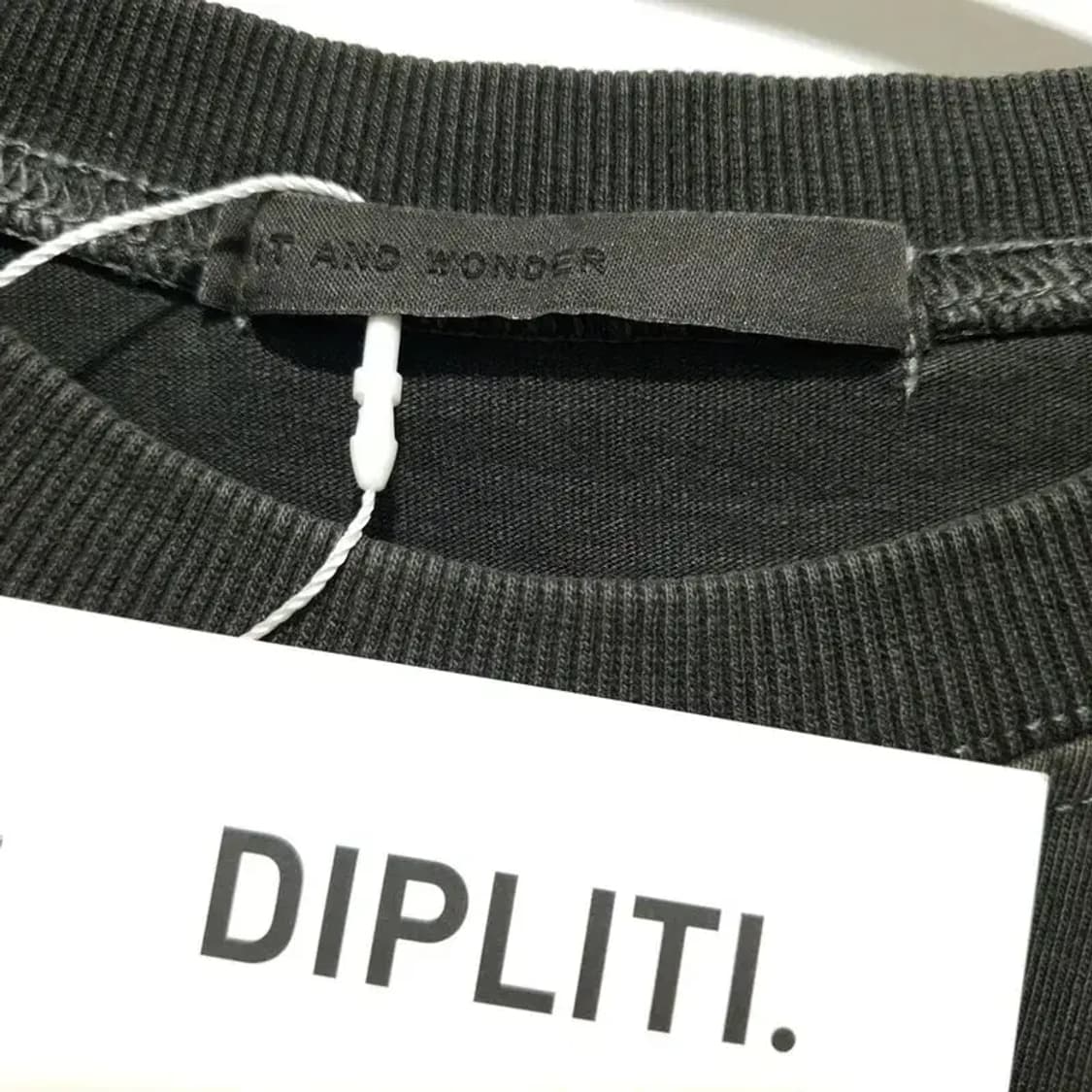 DIPLITI 가먼트 워시드 롱 슬리브 티 F_M1438 상품이미지5