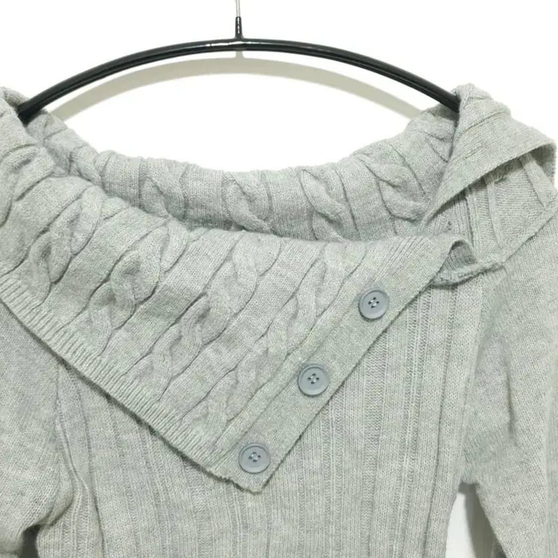 오프숄더 니트 L_M1459 상품이미지2