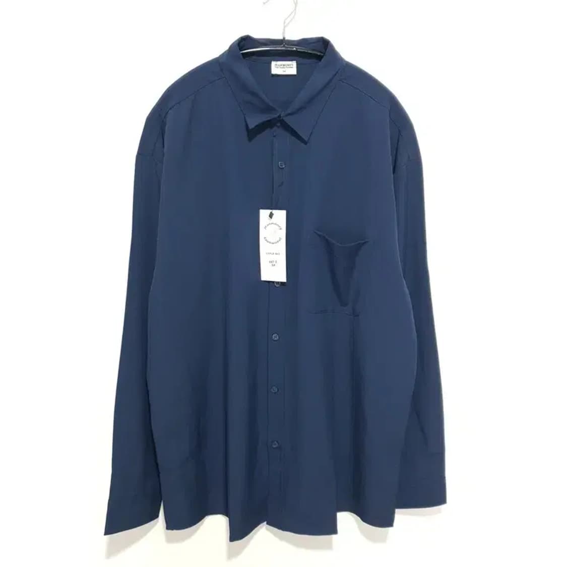 진머니 셔츠 네이비 54_M1434 상품이미지1