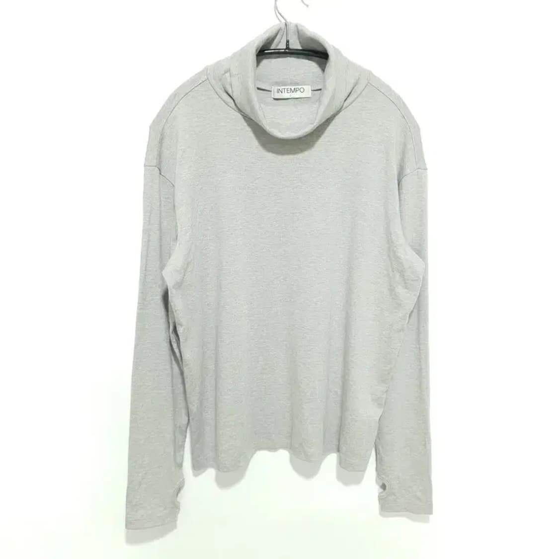 인템포무드 핑거홀 터틀넥 티 L_M1456 상품이미지1