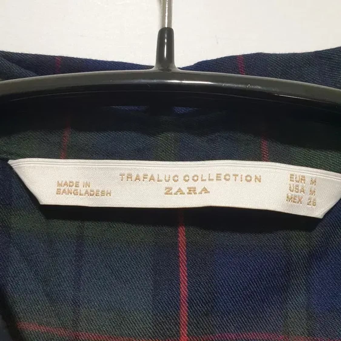 자라 레이어드 체크 원피스 M_S1333 상품이미지7