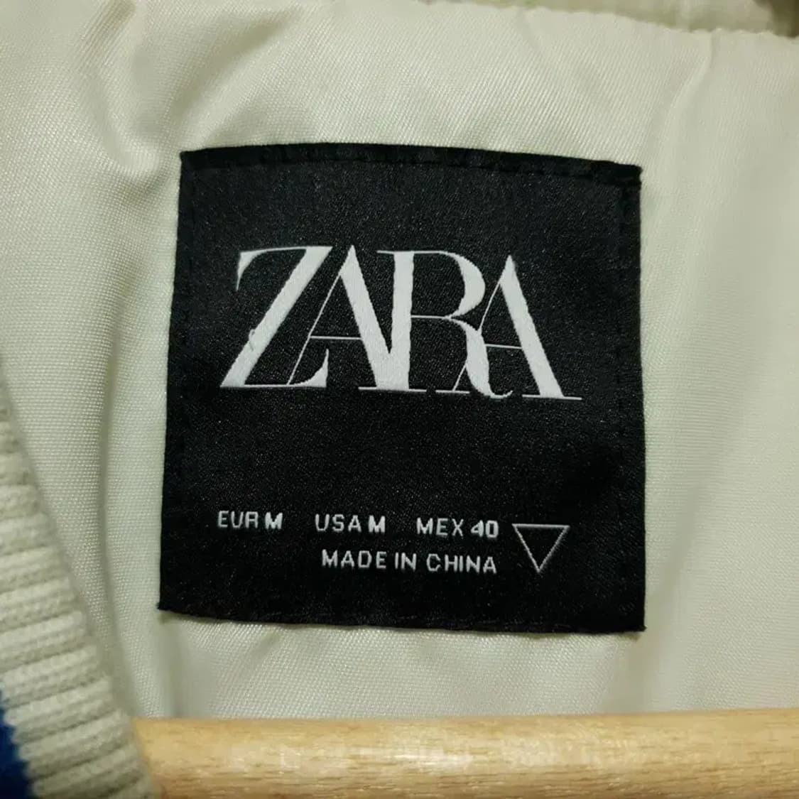 자라 맨 레이싱 점퍼 바시티 M_W0340 상품이미지10