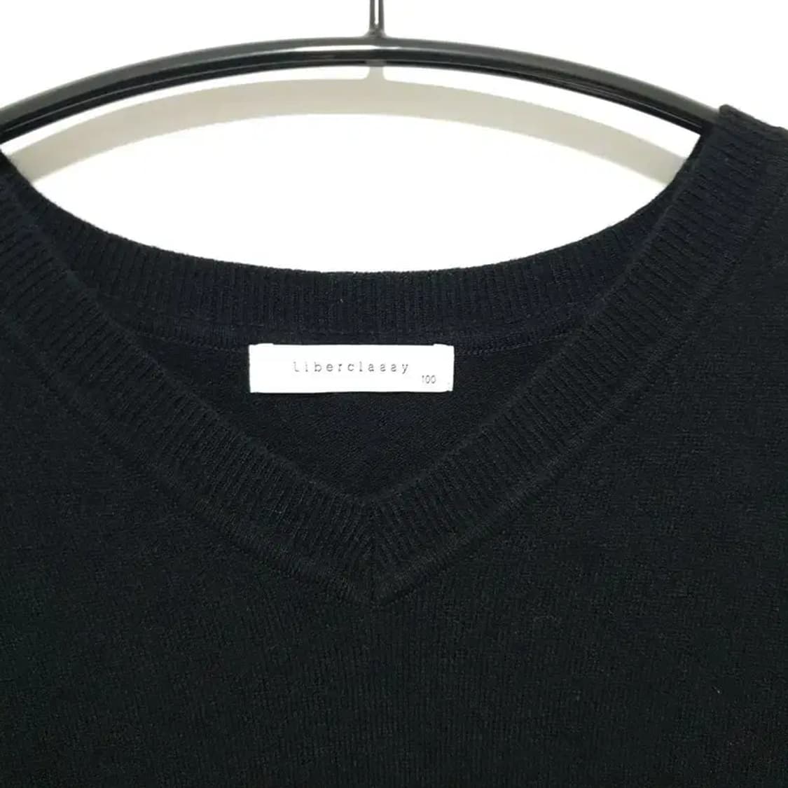 리버클래시 울 캐시미어 블렌드 니트 조끼 100_M1470 상품이미지2