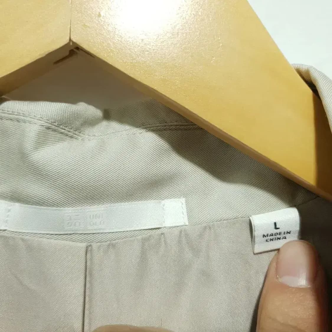 유니클로 여성 트렌치 코트 L_M1479 상품이미지8