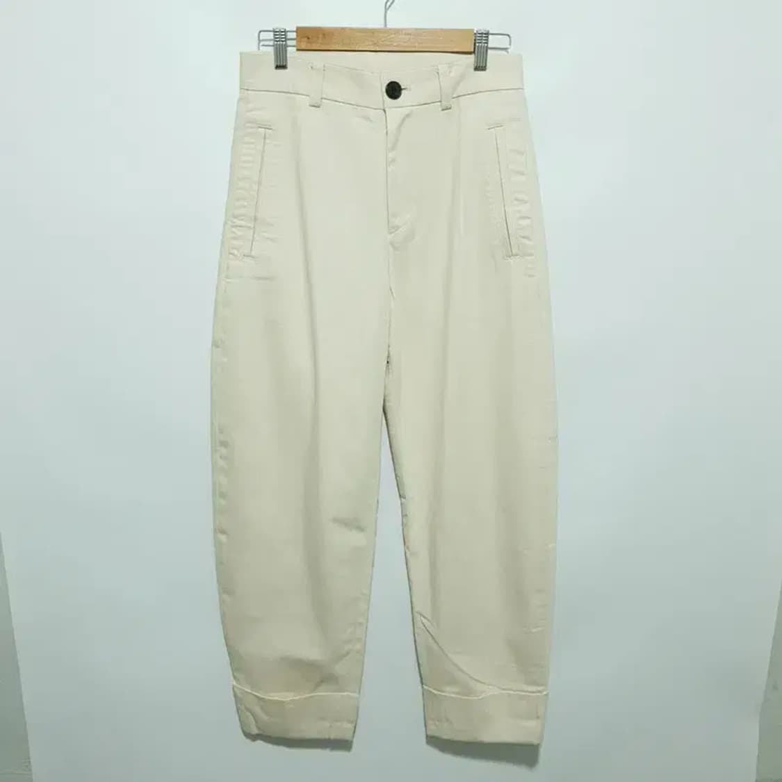 밈더워드로브 엘로이 실루엣 데님 팬츠 크림 0_M1484 상품이미지1