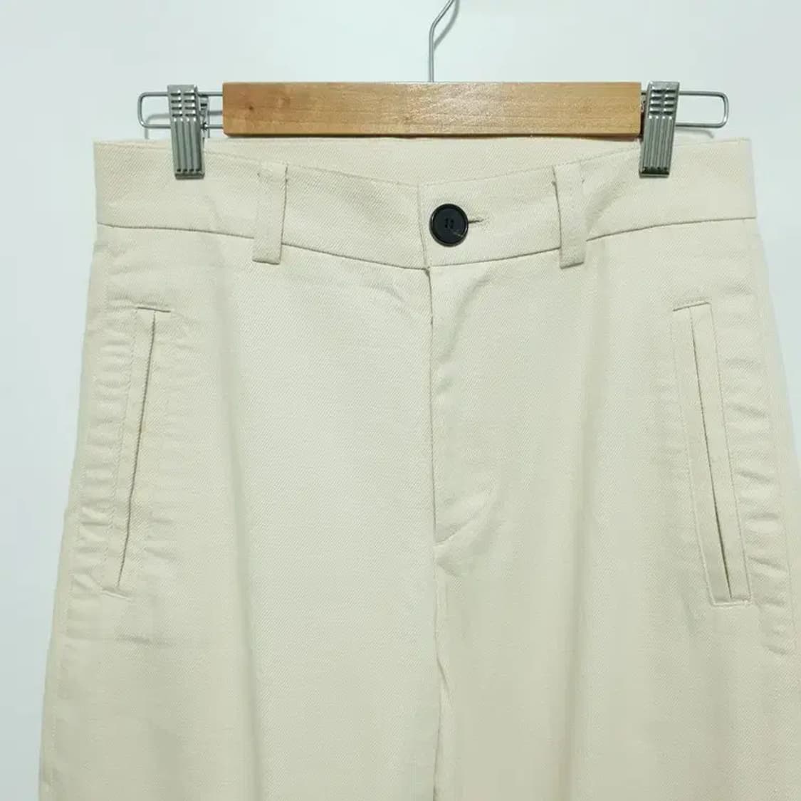 밈더워드로브 엘로이 실루엣 데님 팬츠 크림 0_M1484 상품이미지2