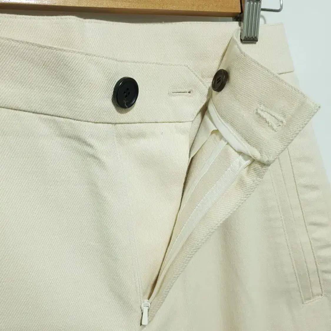 밈더워드로브 엘로이 실루엣 데님 팬츠 크림 0_M1484 상품이미지5