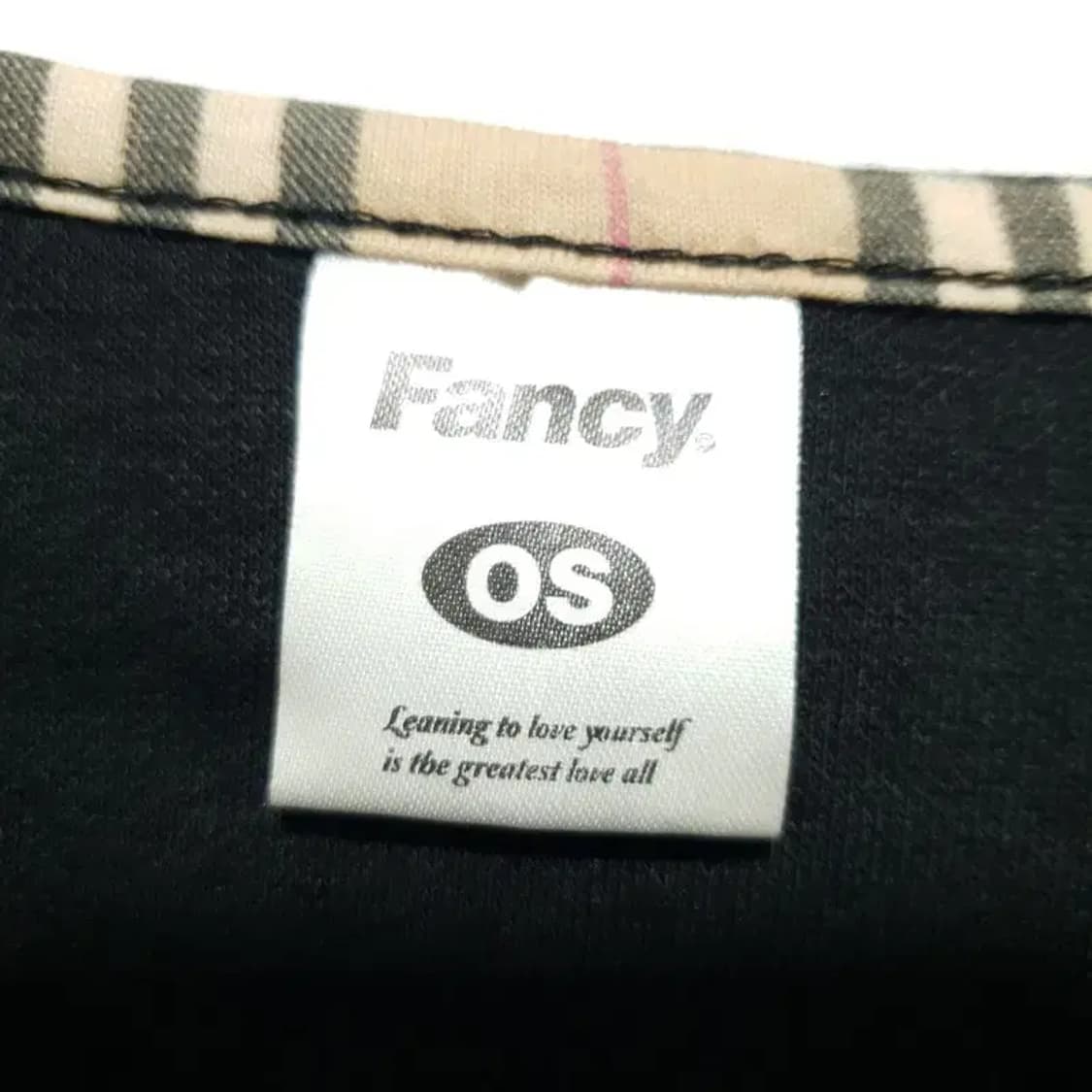 팬시클럽 체크 반팔 크롭 가디건 OS_S1343 상품이미지6