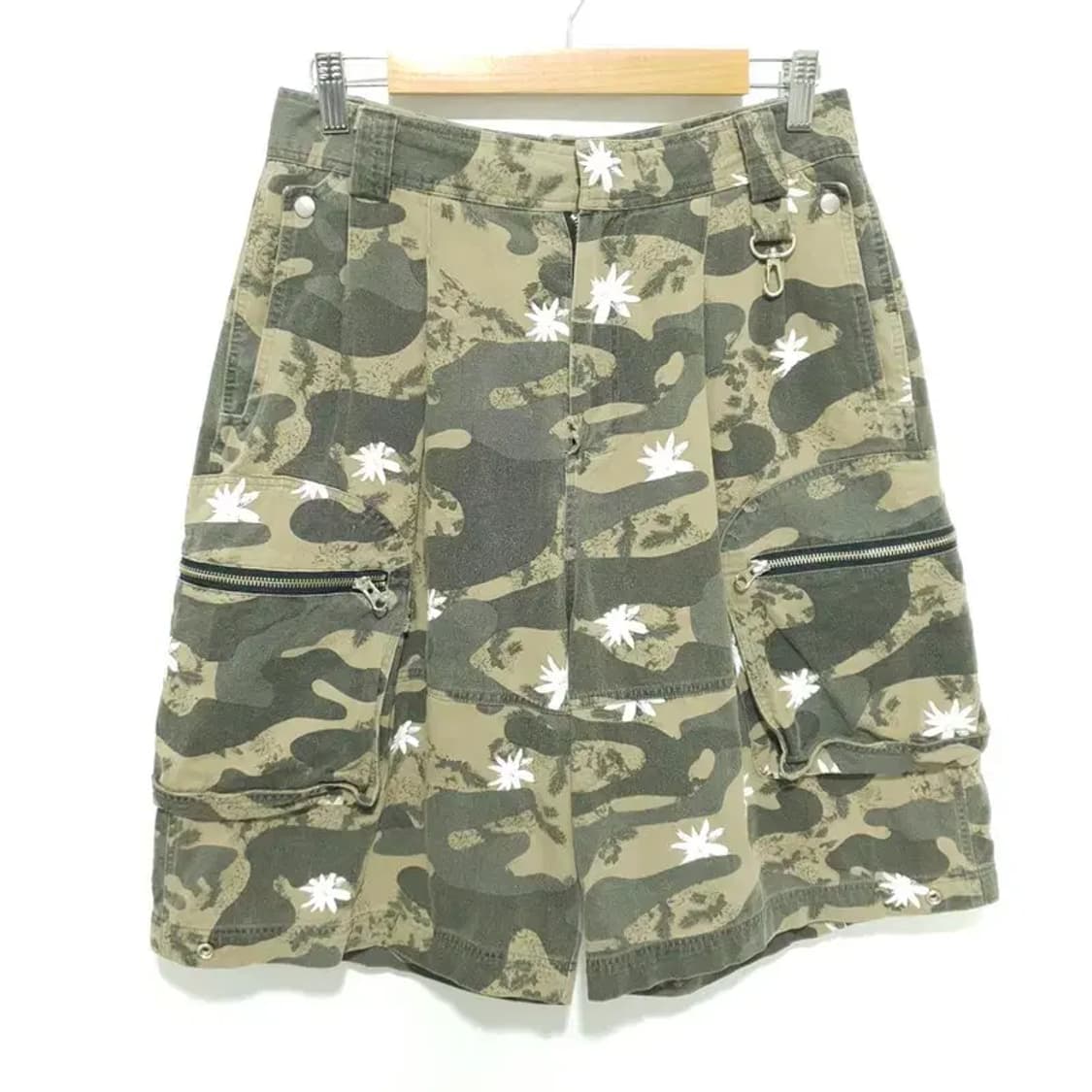 감마갤러리 밀리터리 와이드 카고 반바지 M_S1361 상품이미지1