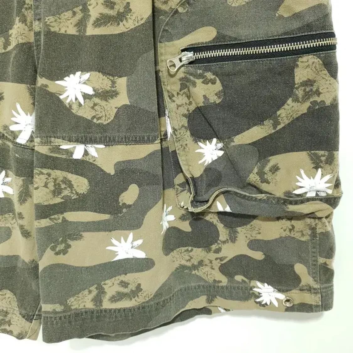 감마갤러리 밀리터리 와이드 카고 반바지 M_S1361 상품이미지4