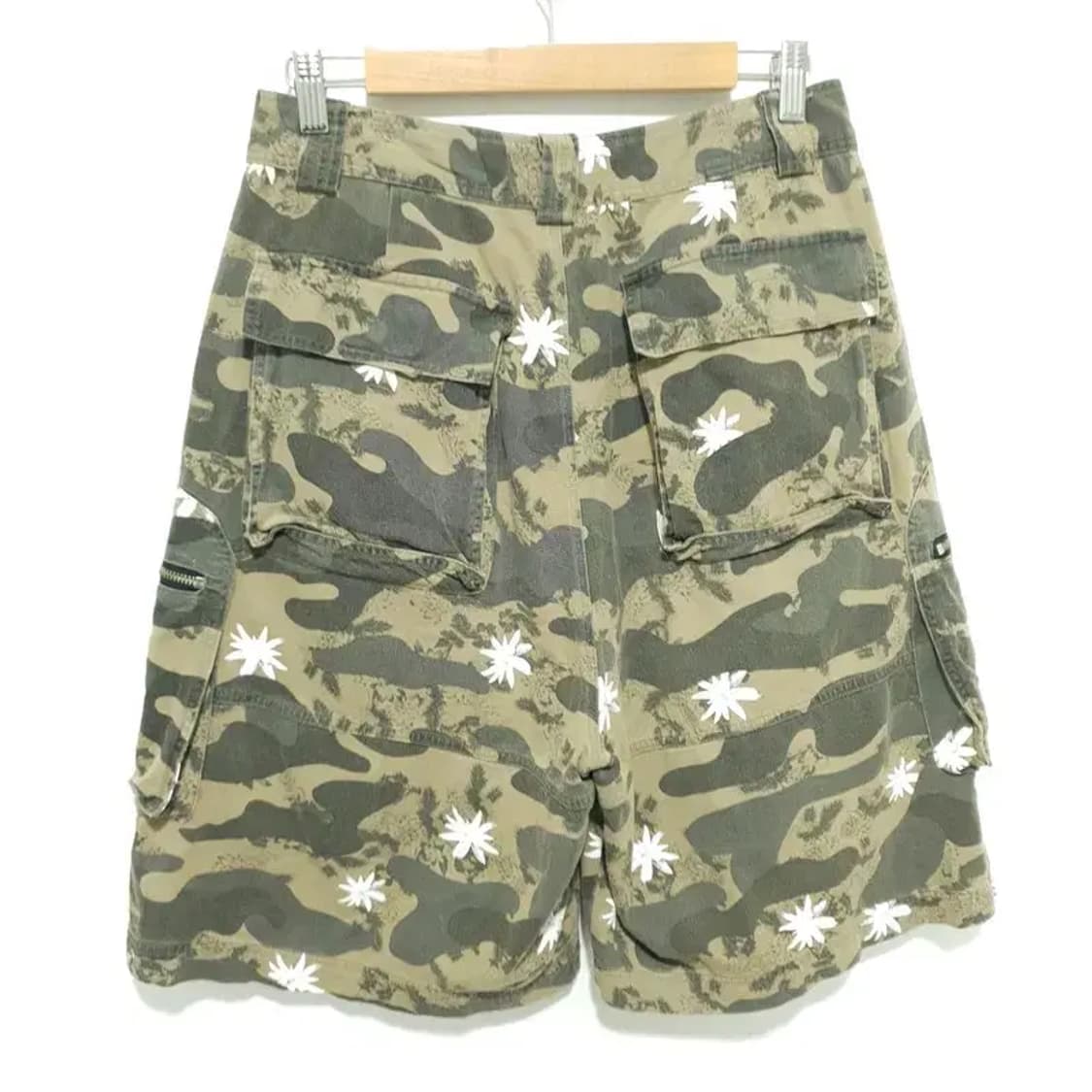 감마갤러리 밀리터리 와이드 카고 반바지 M_S1361 상품이미지6