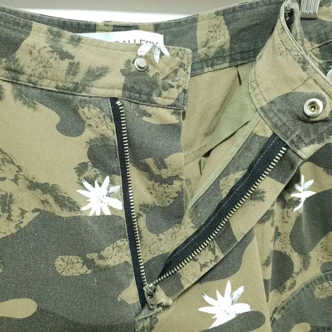 감마갤러리 밀리터리 와이드 카고 반바지 M_S1361 상품이미지7