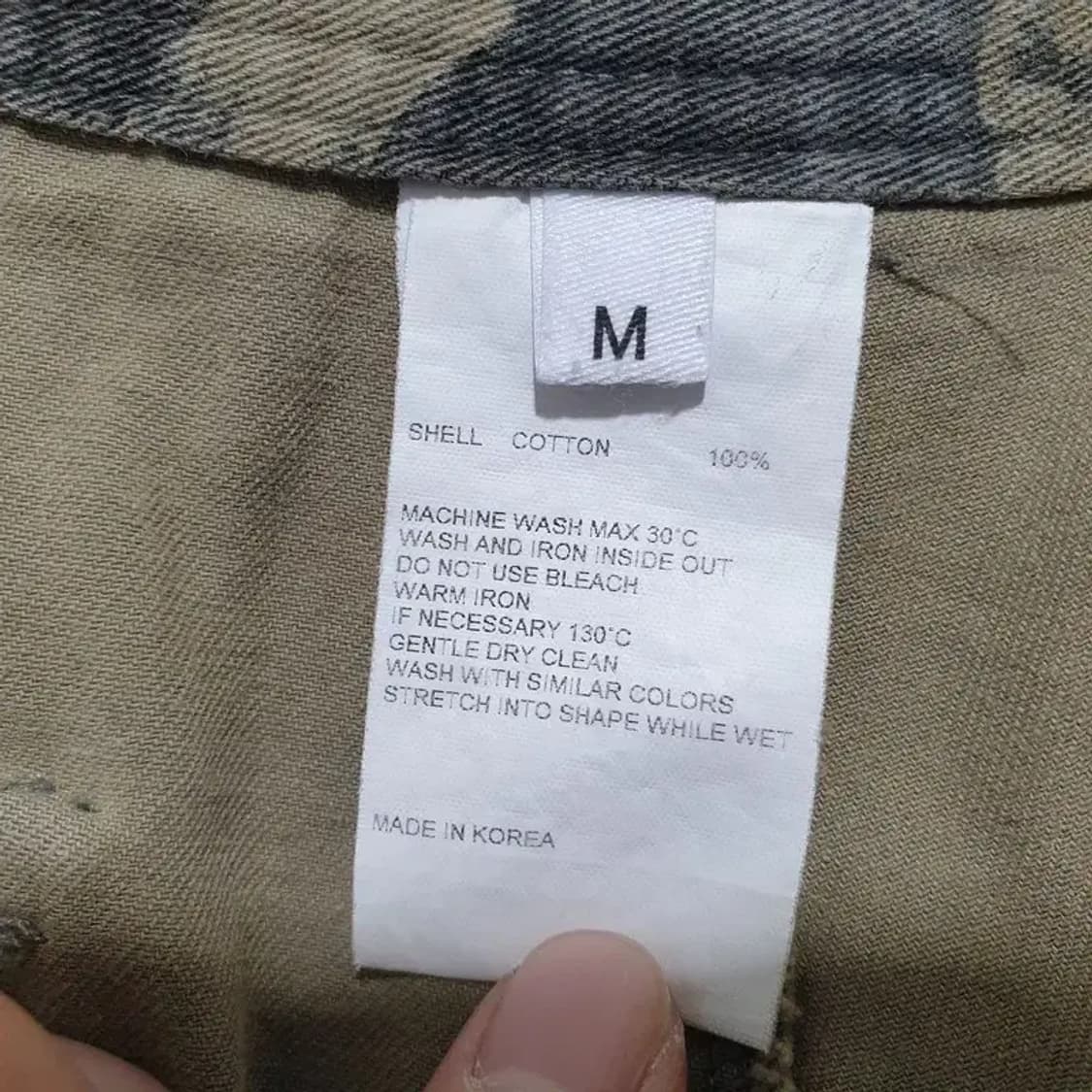 감마갤러리 밀리터리 와이드 카고 반바지 M_S1361 상품이미지9