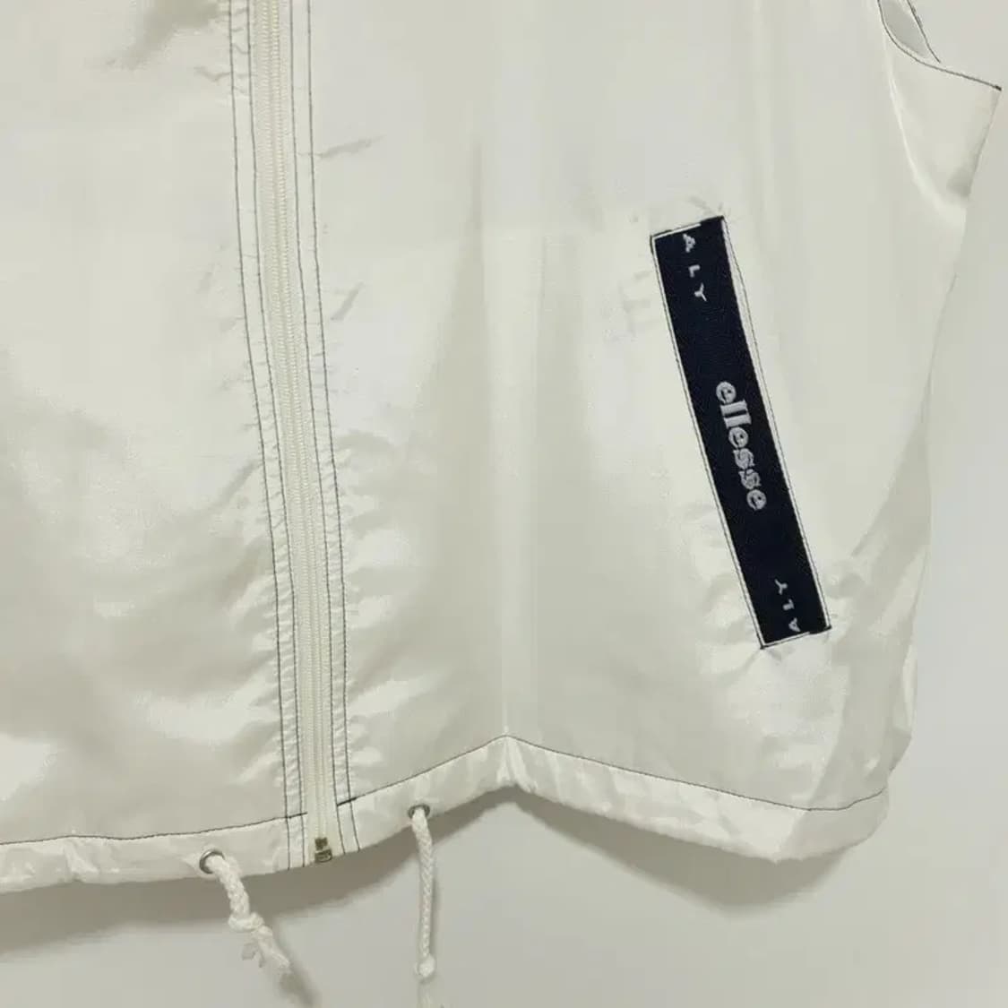 엘레쎼 90s 올드스쿨 민소매 후드집업 100_S1335 상품이미지3